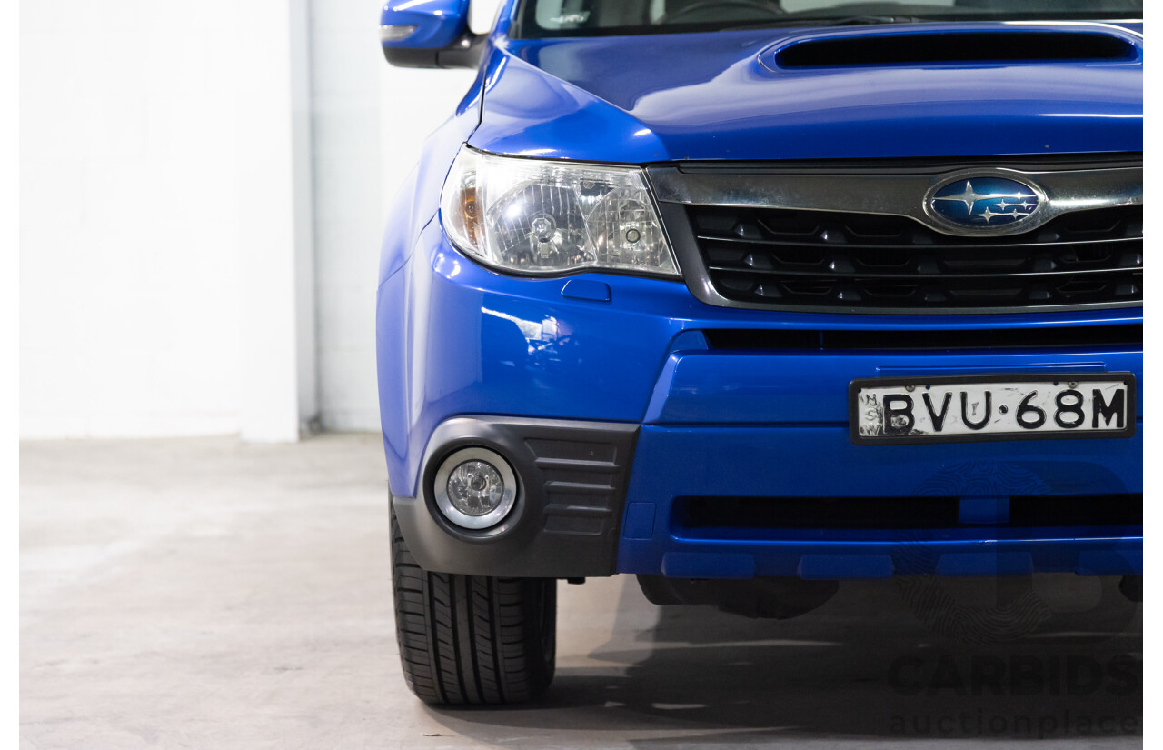2/2011 Subaru Forester S-Edition MY11 4d Wagon World Rally Blue Pearl 2.5L