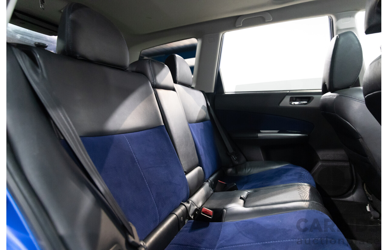 2/2011 Subaru Forester S-Edition MY11 4d Wagon World Rally Blue Pearl 2.5L