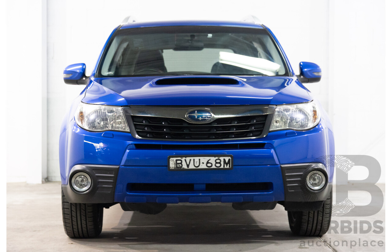2/2011 Subaru Forester S-Edition MY11 4d Wagon World Rally Blue Pearl 2.5L