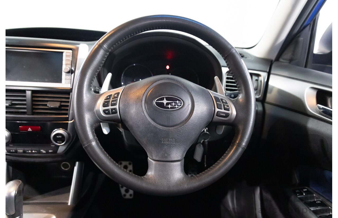 2/2011 Subaru Forester S-Edition MY11 4d Wagon World Rally Blue Pearl 2.5L