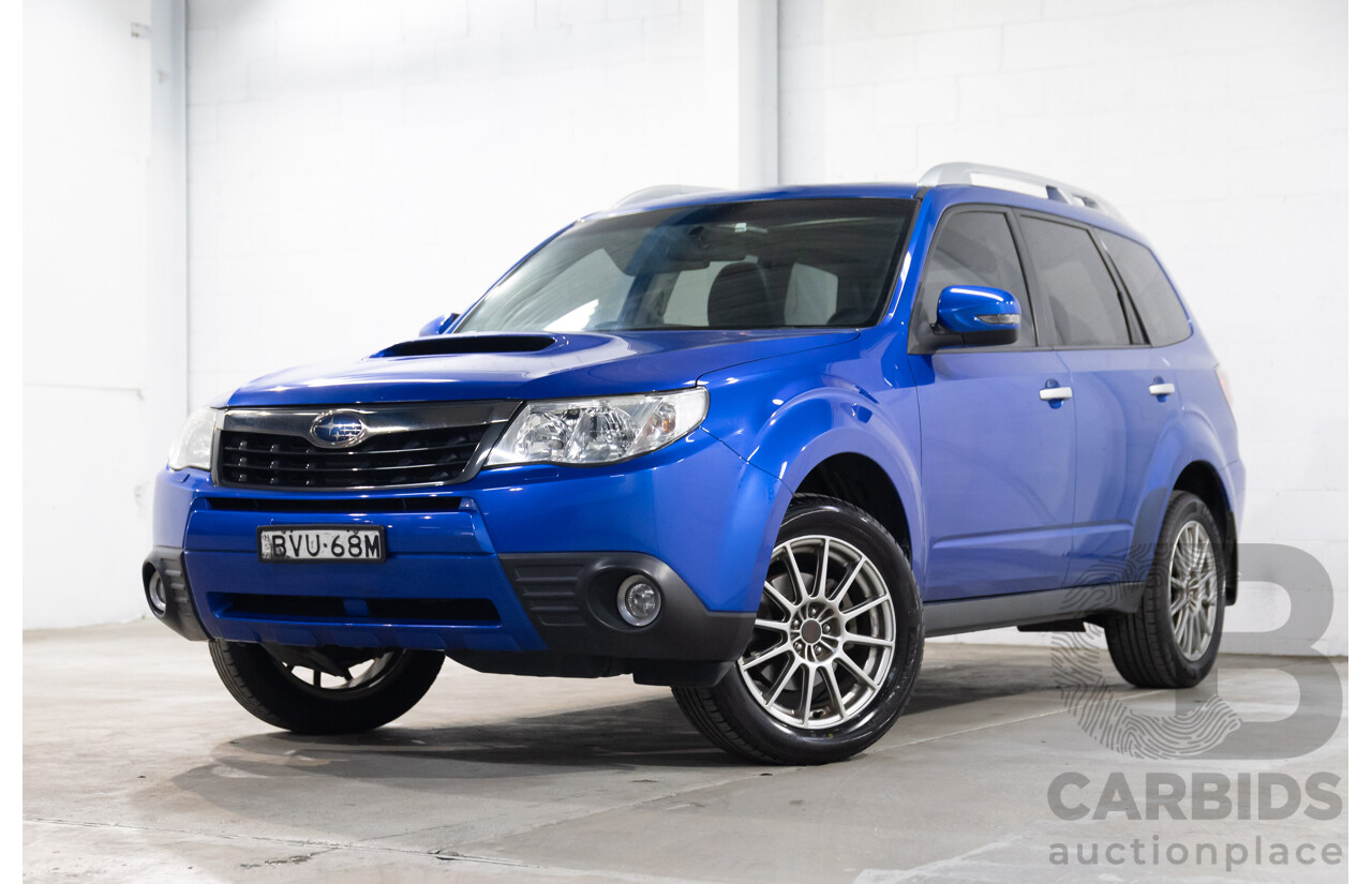 2/2011 Subaru Forester S-Edition MY11 4d Wagon World Rally Blue Pearl 2.5L