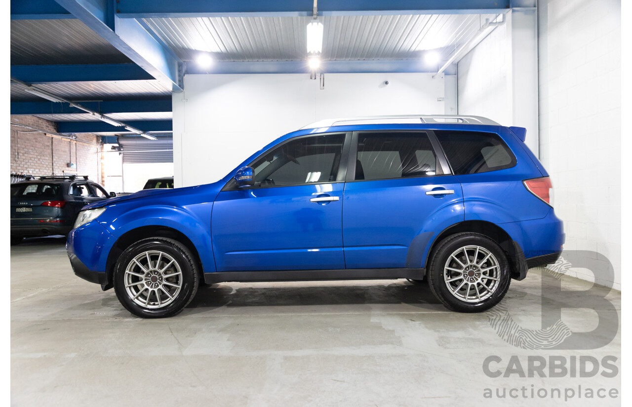 2/2011 Subaru Forester S-Edition MY11 4d Wagon World Rally Blue Pearl 2.5L