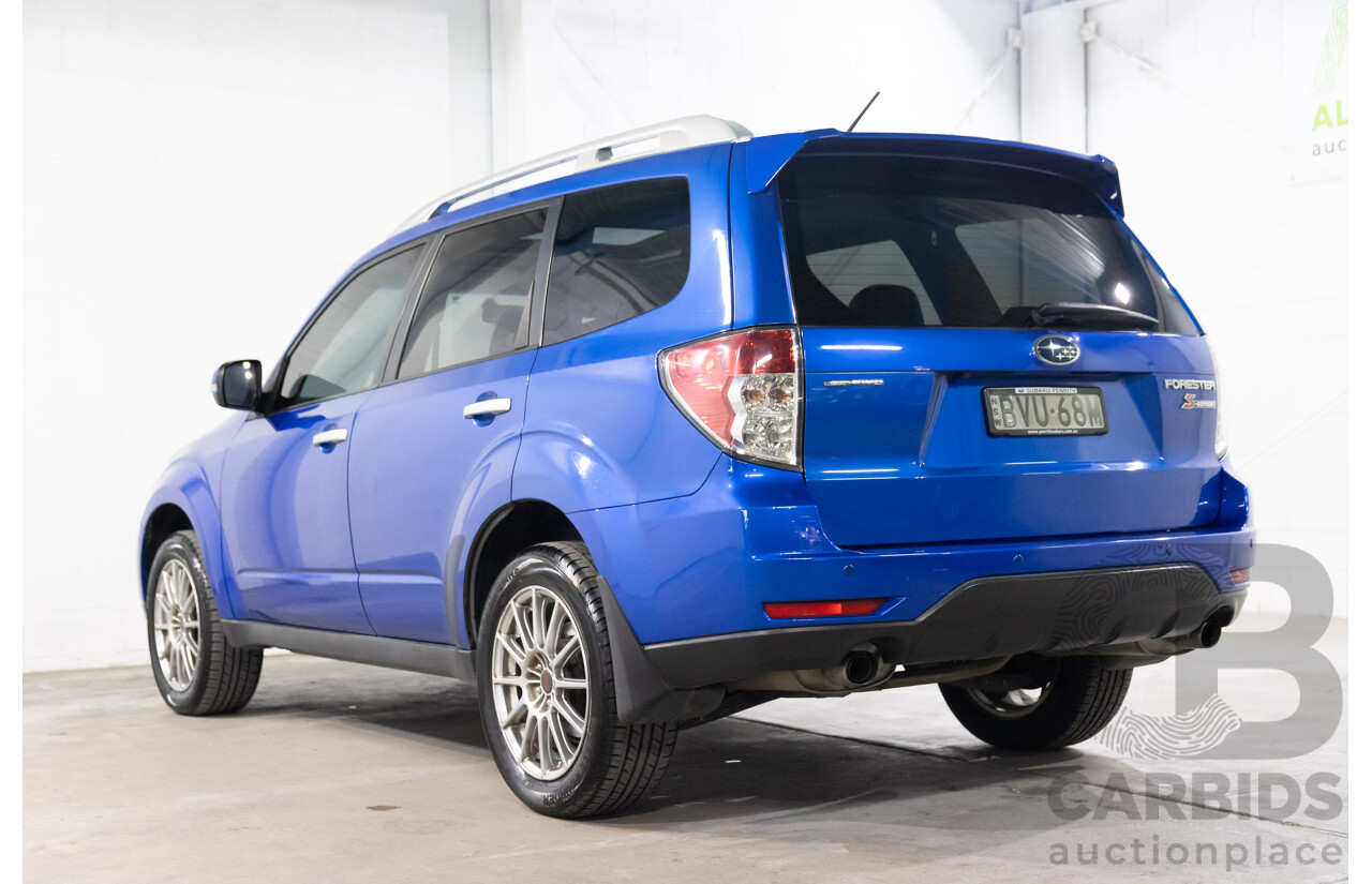 2/2011 Subaru Forester S-Edition MY11 4d Wagon World Rally Blue Pearl 2.5L