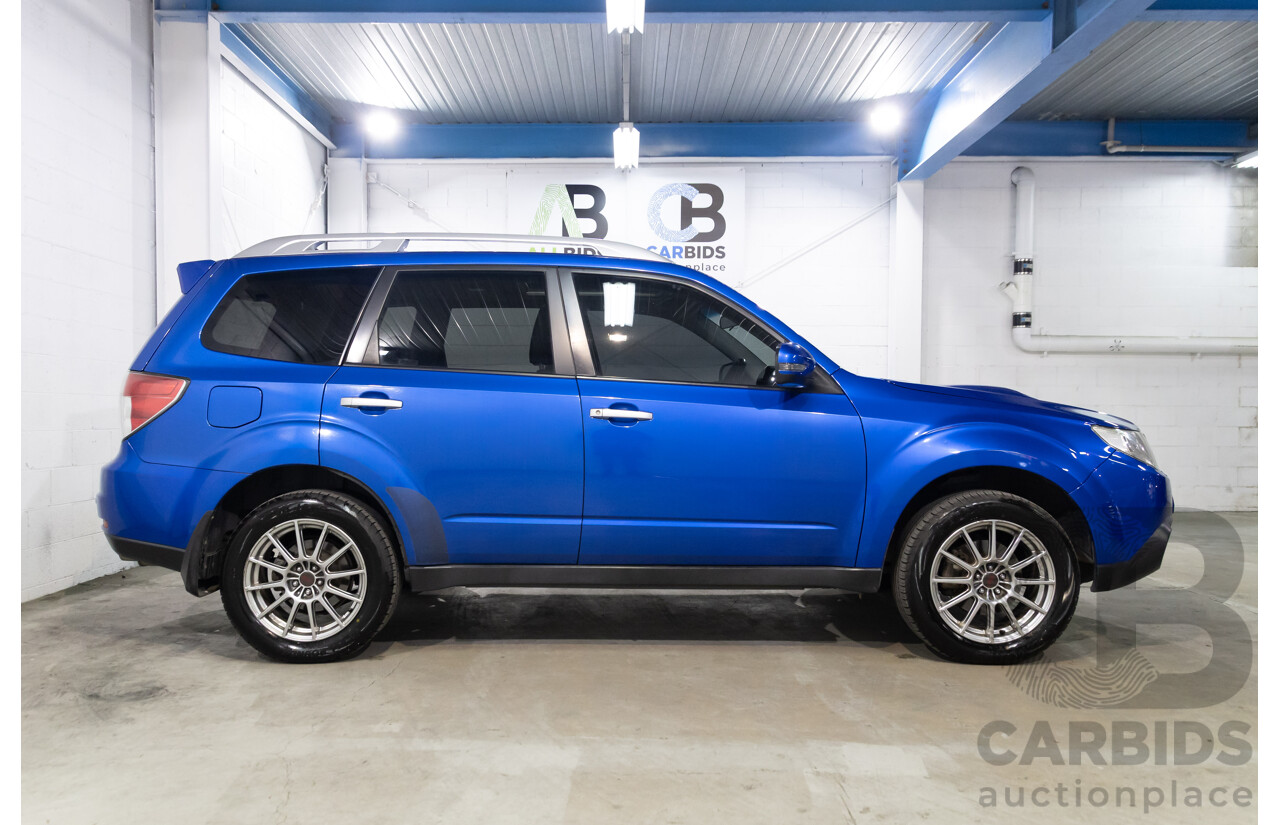 2/2011 Subaru Forester S-Edition MY11 4d Wagon World Rally Blue Pearl 2.5L