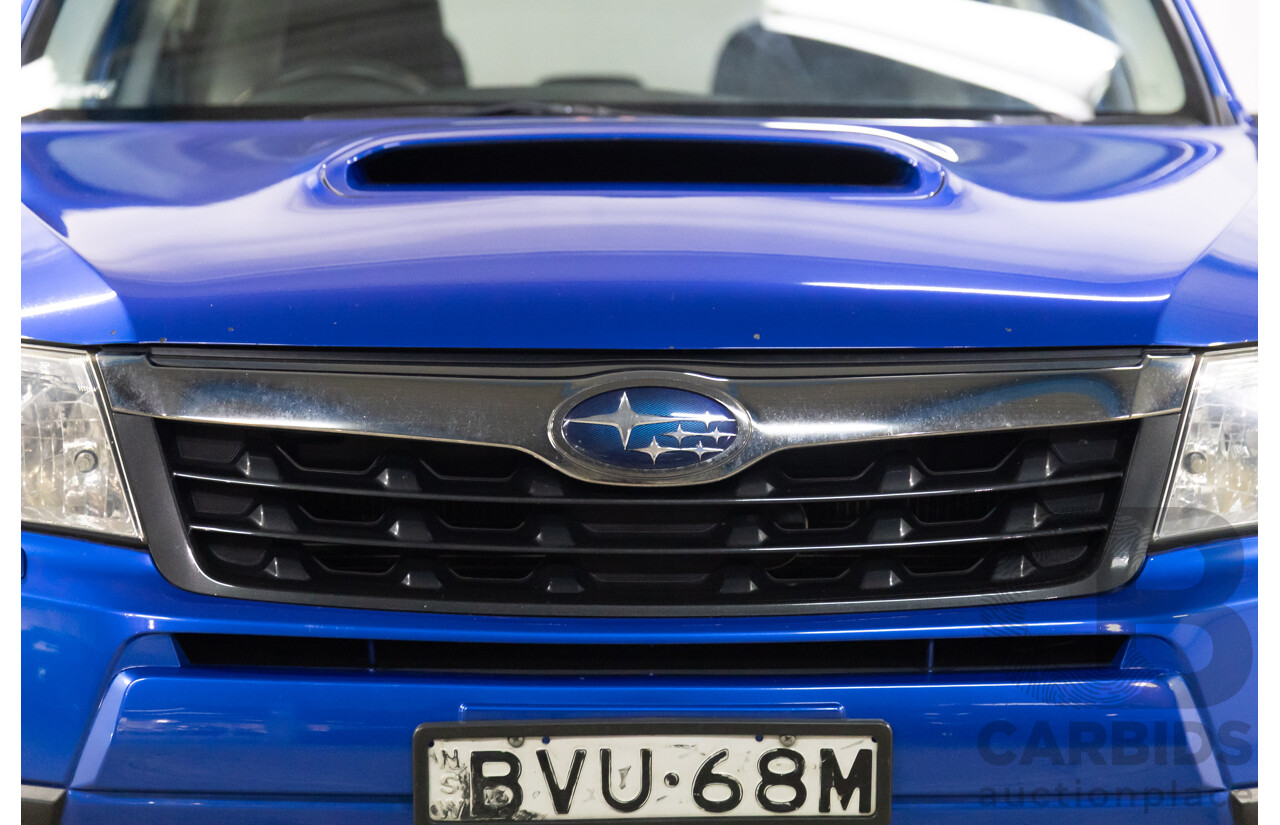 2/2011 Subaru Forester S-Edition MY11 4d Wagon World Rally Blue Pearl 2.5L