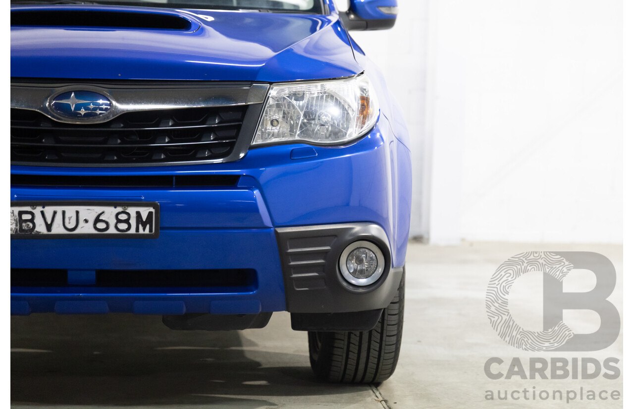 2/2011 Subaru Forester S-Edition MY11 4d Wagon World Rally Blue Pearl 2.5L