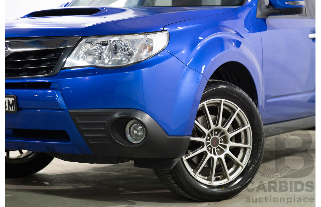2/2011 Subaru Forester S-Edition MY11 4d Wagon World Rally Blue Pearl 2.5L