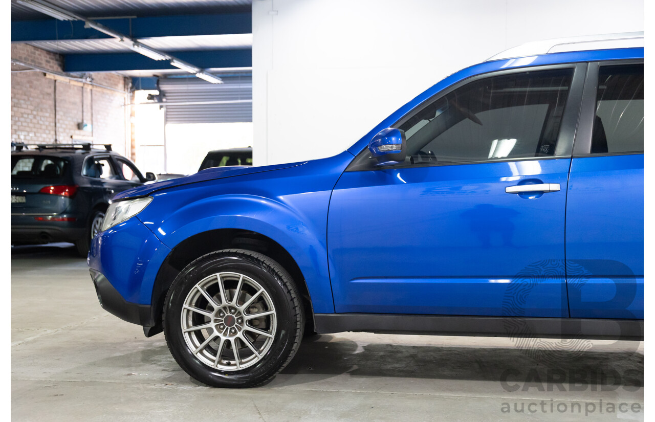 2/2011 Subaru Forester S-Edition MY11 4d Wagon World Rally Blue Pearl 2.5L