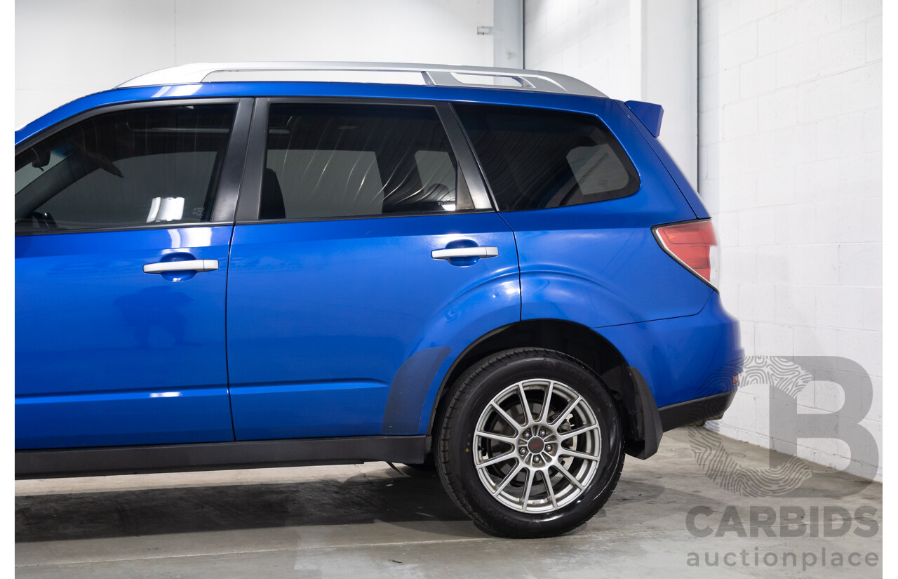 2/2011 Subaru Forester S-Edition MY11 4d Wagon World Rally Blue Pearl 2.5L