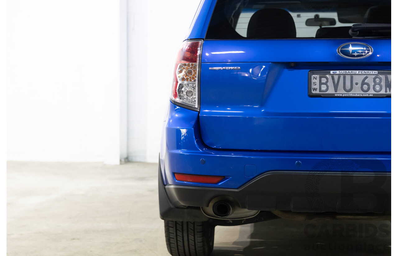 2/2011 Subaru Forester S-Edition MY11 4d Wagon World Rally Blue Pearl 2.5L