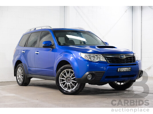 2/2011 Subaru Forester S-Edition MY11 4d Wagon World Rally Blue Pearl 2.5L