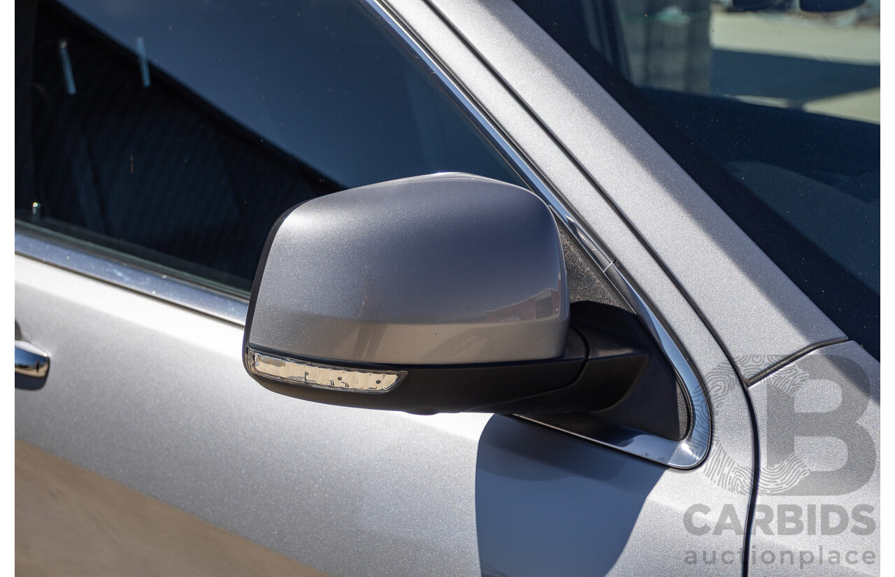 5/2015 Jeep Grand Cherokee Limited (4x4) WK MY15 4d Wagon Billet Silver Metallic Turbo Diesel V6 3.0L