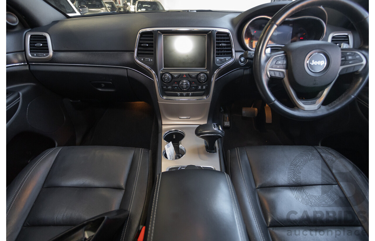 5/2015 Jeep Grand Cherokee Limited (4x4) WK MY15 4d Wagon Billet Silver Metallic Turbo Diesel V6 3.0L