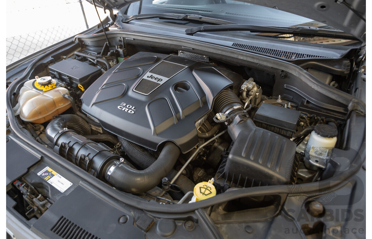 5/2015 Jeep Grand Cherokee Limited (4x4) WK MY15 4d Wagon Billet Silver Metallic Turbo Diesel V6 3.0L