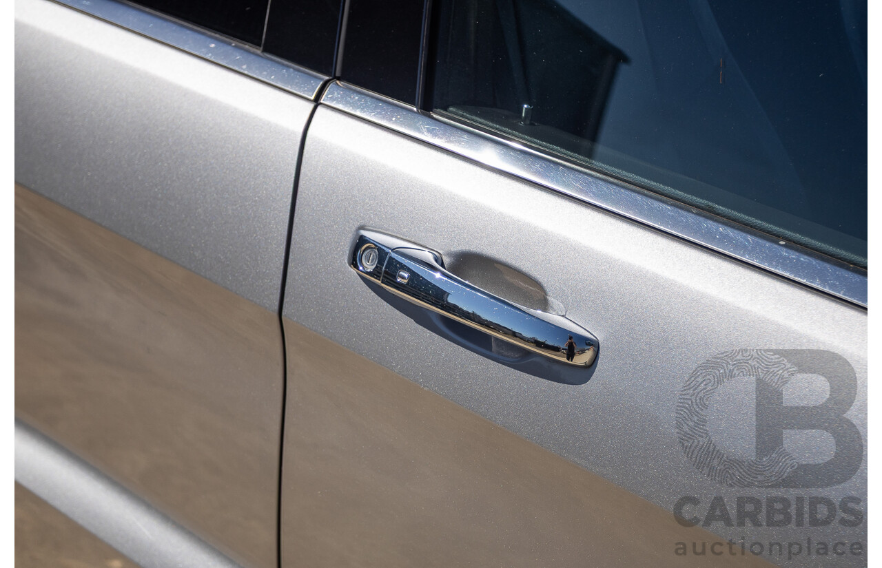 5/2015 Jeep Grand Cherokee Limited (4x4) WK MY15 4d Wagon Billet Silver Metallic Turbo Diesel V6 3.0L