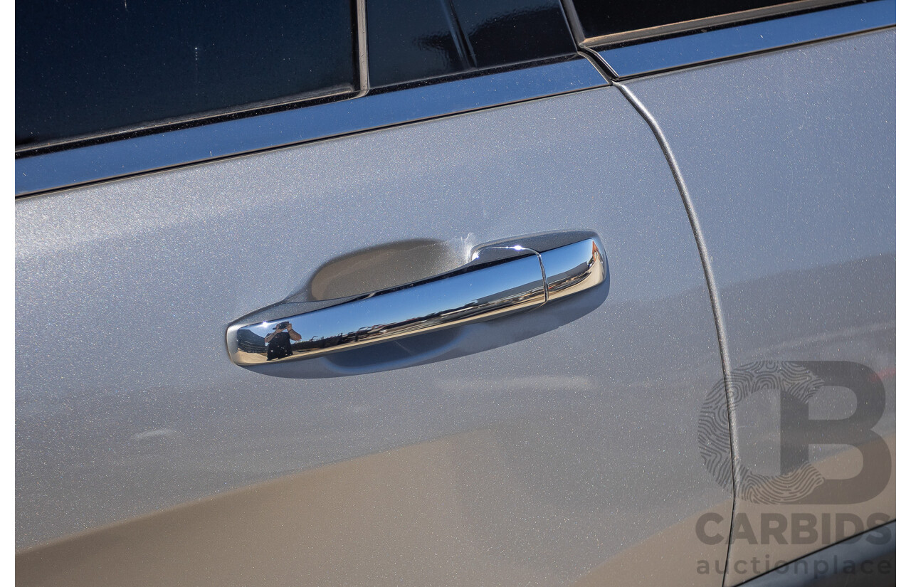 5/2015 Jeep Grand Cherokee Limited (4x4) WK MY15 4d Wagon Billet Silver Metallic Turbo Diesel V6 3.0L