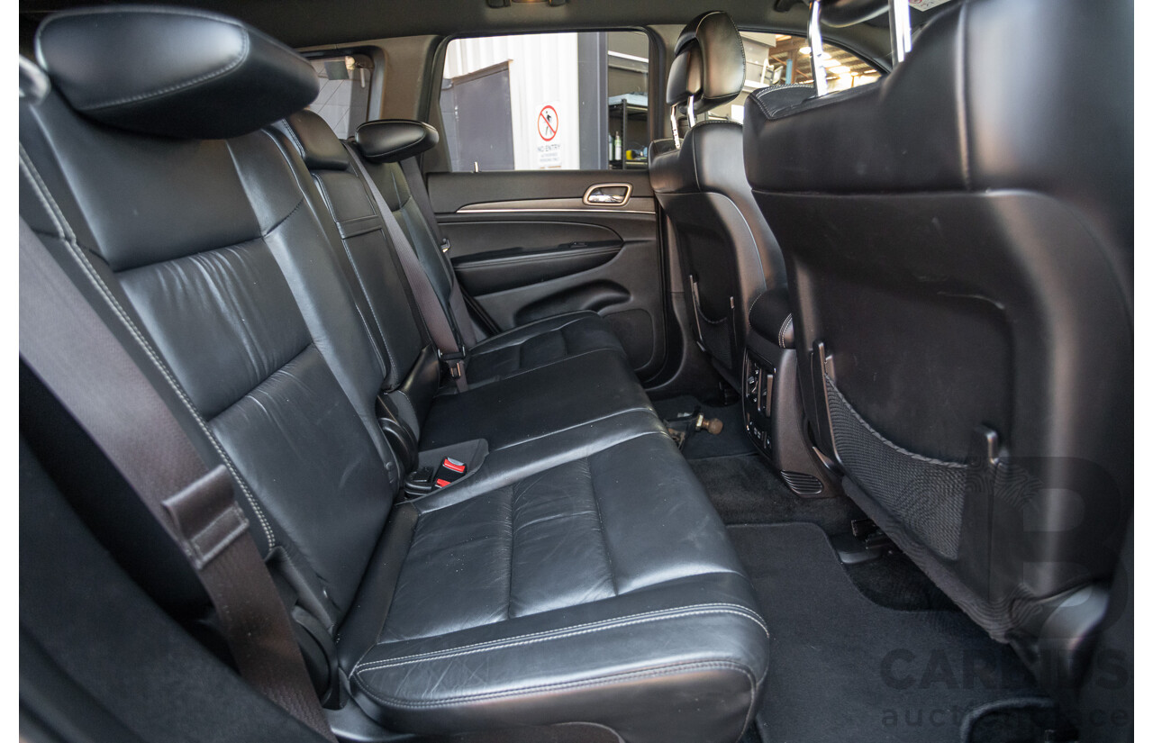 5/2015 Jeep Grand Cherokee Limited (4x4) WK MY15 4d Wagon Billet Silver Metallic Turbo Diesel V6 3.0L