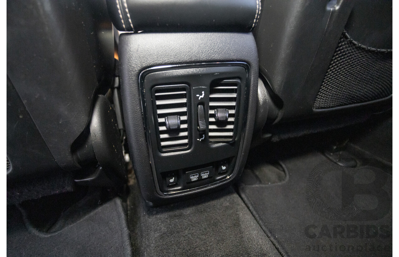 5/2015 Jeep Grand Cherokee Limited (4x4) WK MY15 4d Wagon Billet Silver Metallic Turbo Diesel V6 3.0L