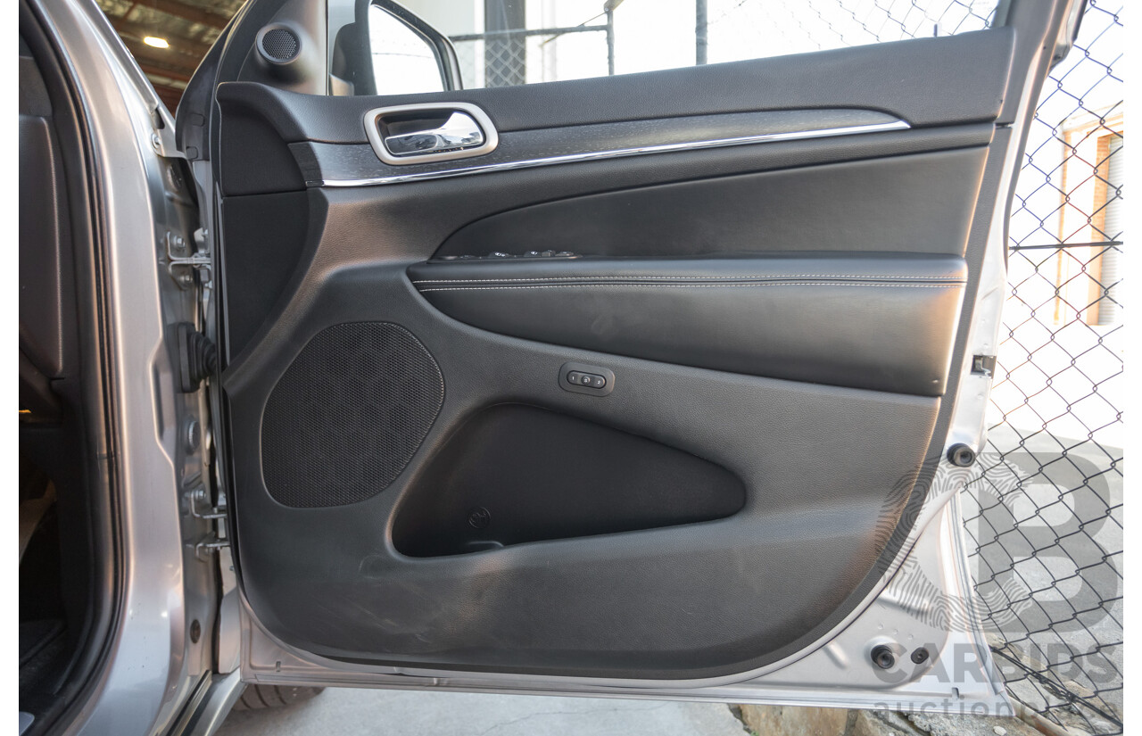 5/2015 Jeep Grand Cherokee Limited (4x4) WK MY15 4d Wagon Billet Silver Metallic Turbo Diesel V6 3.0L