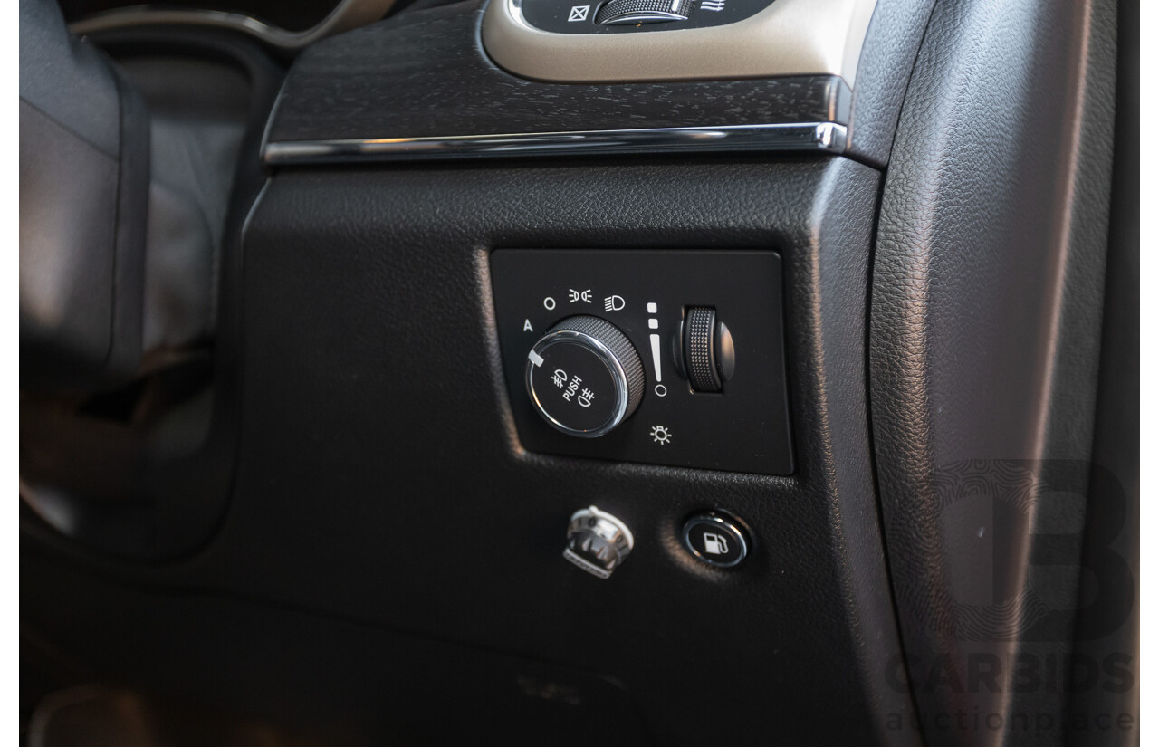 5/2015 Jeep Grand Cherokee Limited (4x4) WK MY15 4d Wagon Billet Silver Metallic Turbo Diesel V6 3.0L