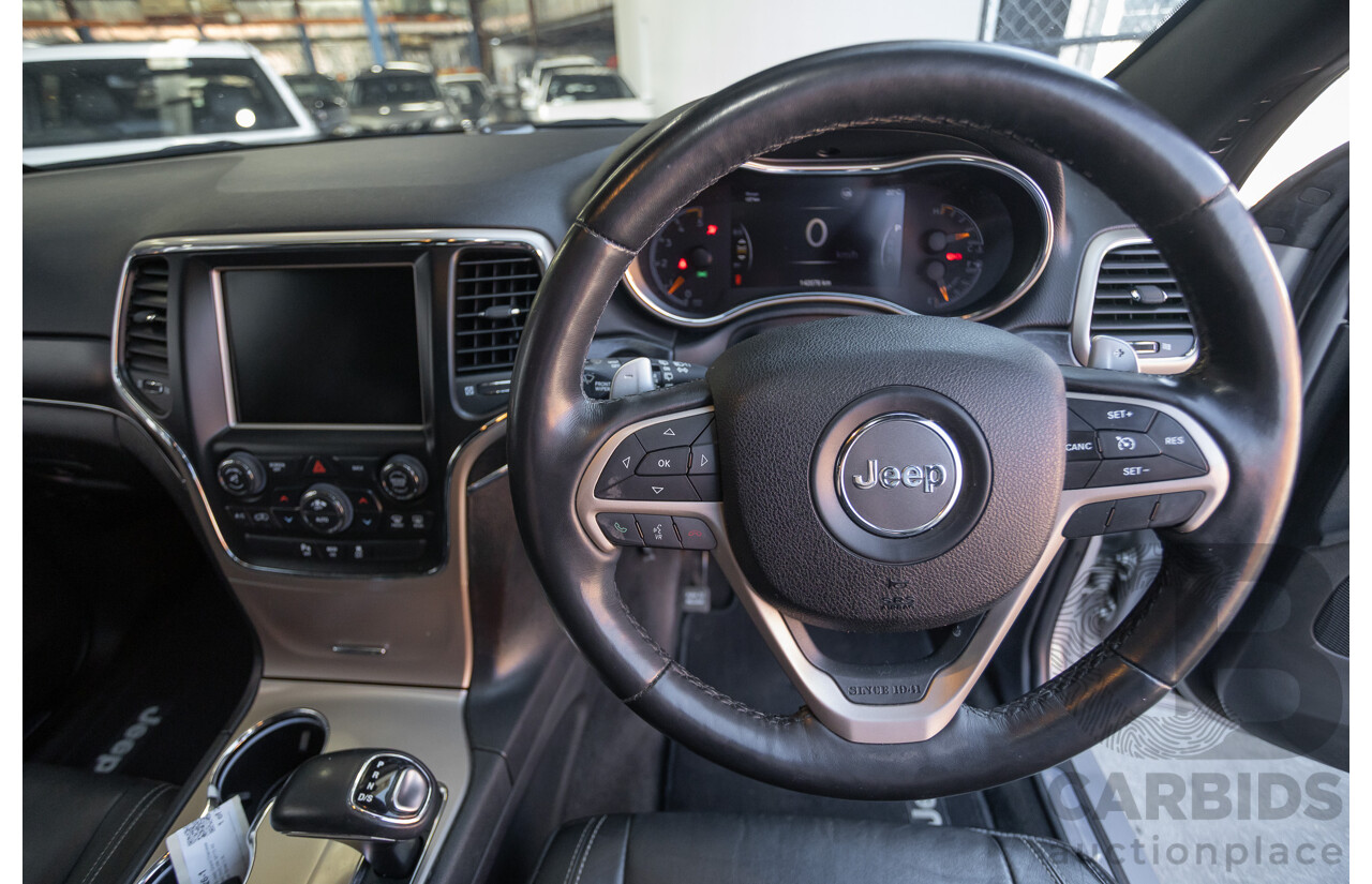 5/2015 Jeep Grand Cherokee Limited (4x4) WK MY15 4d Wagon Billet Silver Metallic Turbo Diesel V6 3.0L