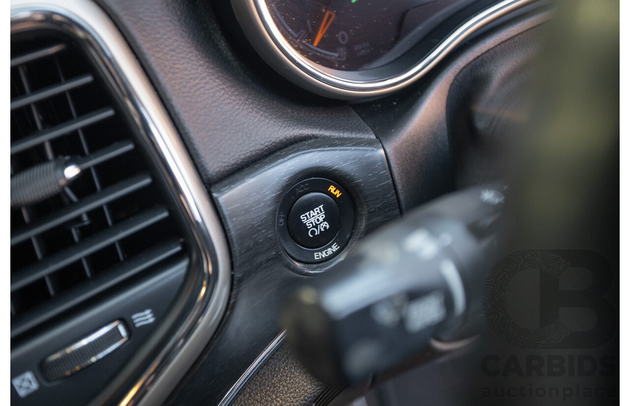 5/2015 Jeep Grand Cherokee Limited (4x4) WK MY15 4d Wagon Billet Silver Metallic Turbo Diesel V6 3.0L