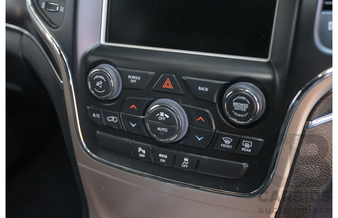 5/2015 Jeep Grand Cherokee Limited (4x4) WK MY15 4d Wagon Billet Silver Metallic Turbo Diesel V6 3.0L