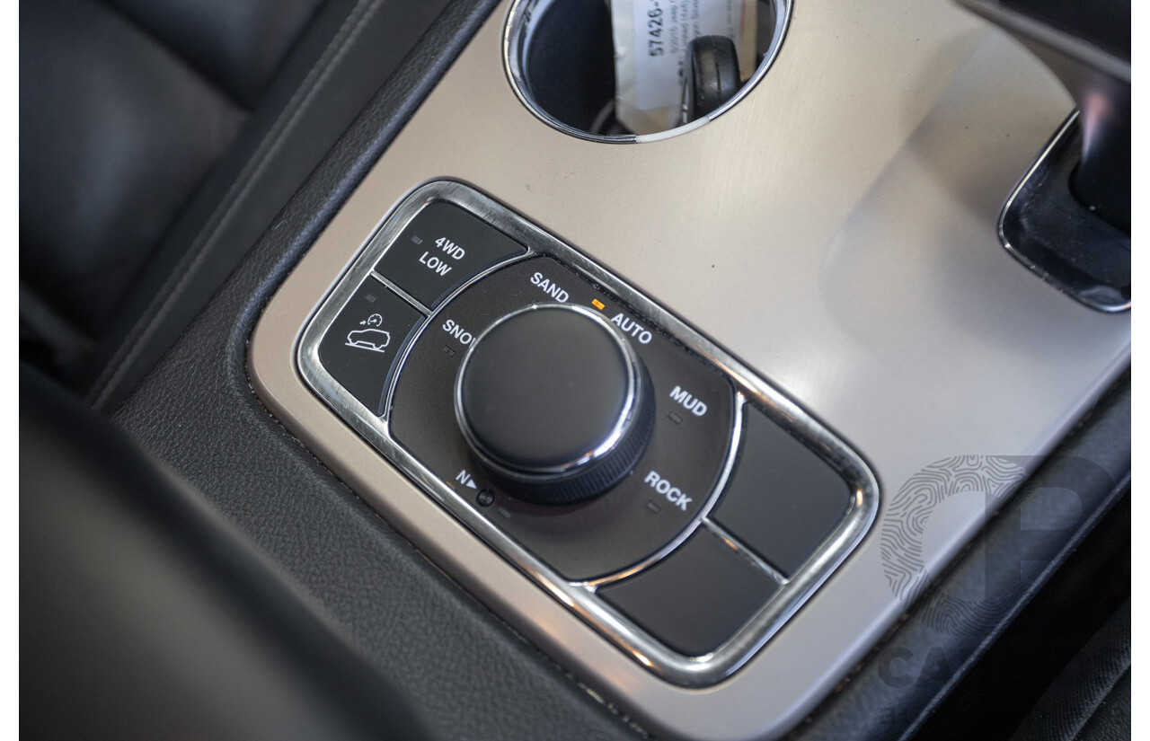 5/2015 Jeep Grand Cherokee Limited (4x4) WK MY15 4d Wagon Billet Silver Metallic Turbo Diesel V6 3.0L