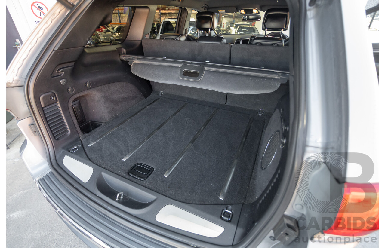 5/2015 Jeep Grand Cherokee Limited (4x4) WK MY15 4d Wagon Billet Silver Metallic Turbo Diesel V6 3.0L