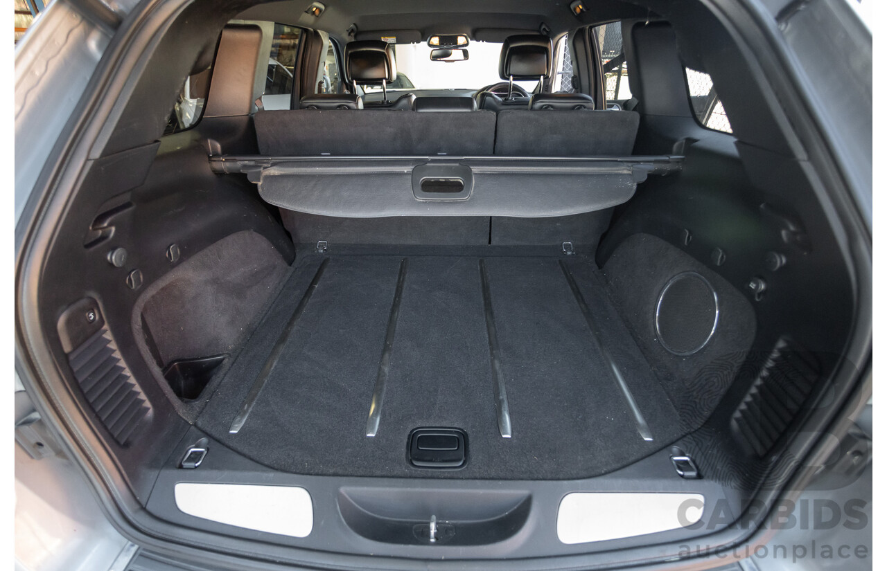 5/2015 Jeep Grand Cherokee Limited (4x4) WK MY15 4d Wagon Billet Silver Metallic Turbo Diesel V6 3.0L