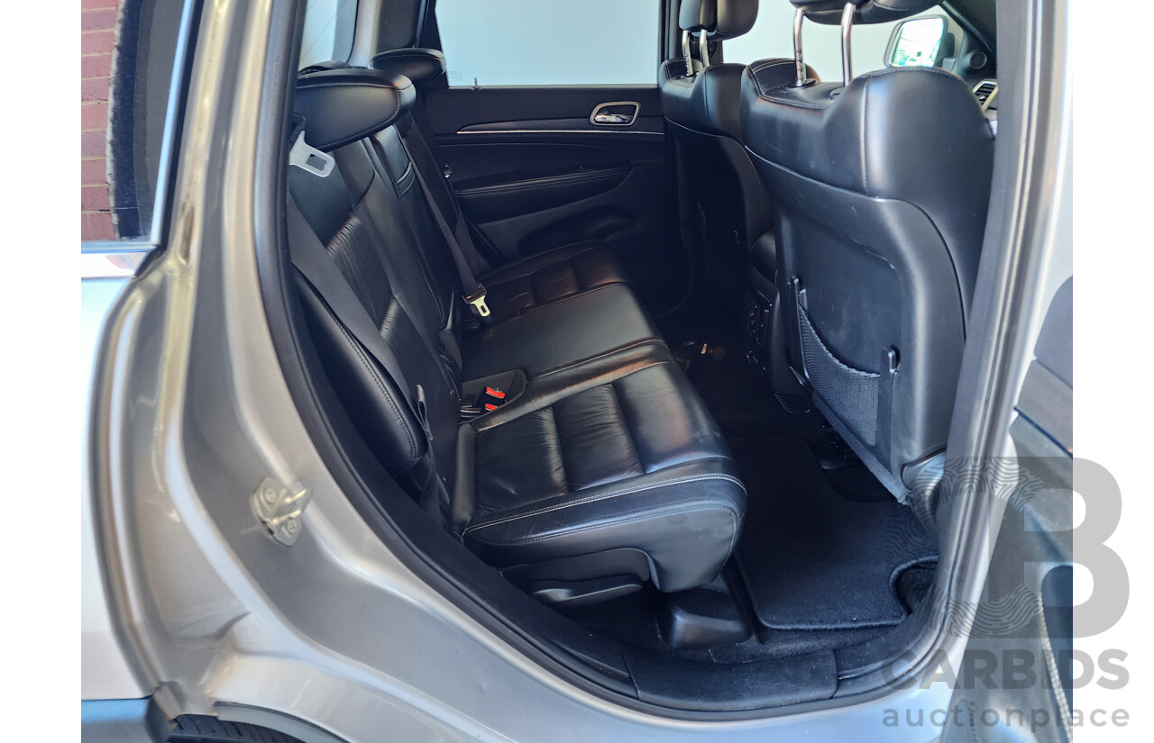 5/2015 Jeep Grand Cherokee Limited (4x4) WK MY15 4d Wagon Silver 3.0L
