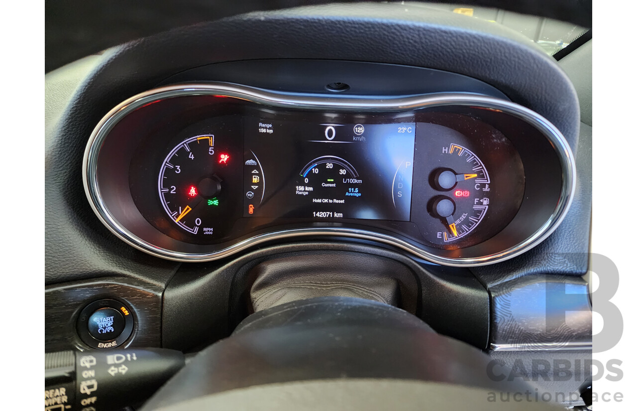 5/2015 Jeep Grand Cherokee Limited (4x4) WK MY15 4d Wagon Silver 3.0L