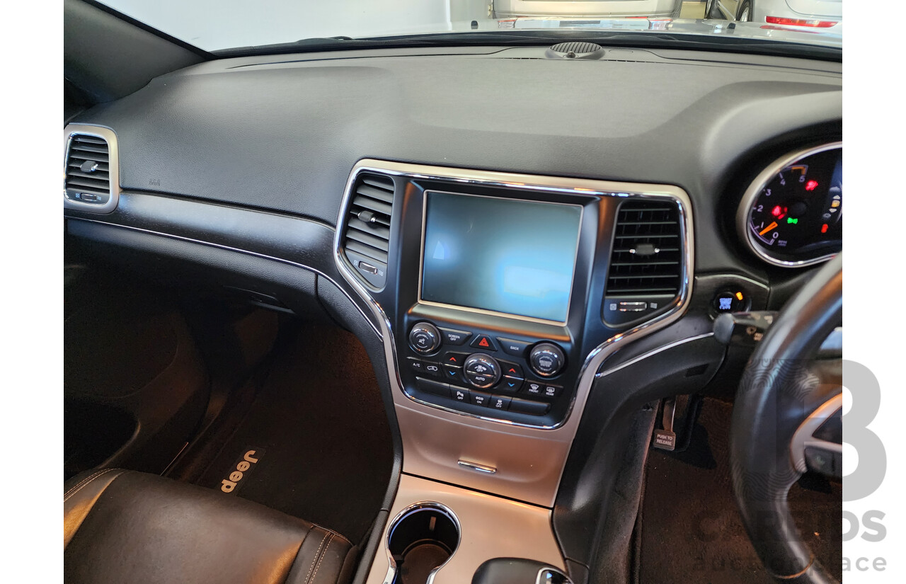 5/2015 Jeep Grand Cherokee Limited (4x4) WK MY15 4d Wagon Silver 3.0L