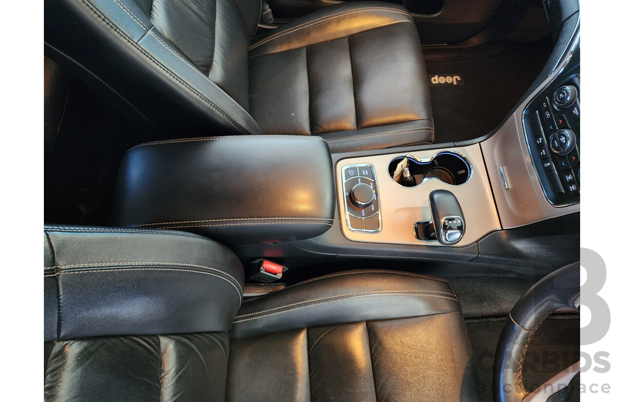 5/2015 Jeep Grand Cherokee Limited (4x4) WK MY15 4d Wagon Silver 3.0L