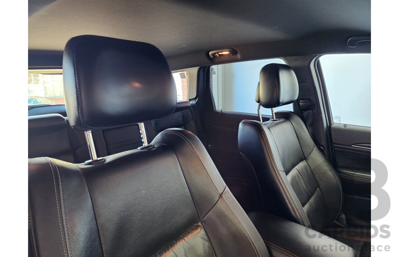 5/2015 Jeep Grand Cherokee Limited (4x4) WK MY15 4d Wagon Silver 3.0L