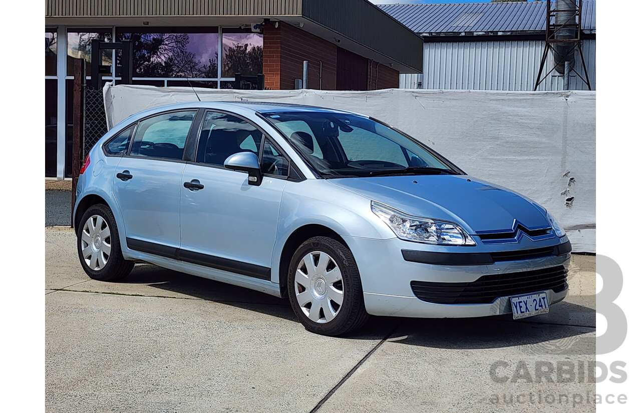 1/2007 Citroen C4 SX 5d Hatchback Blue 1.6L