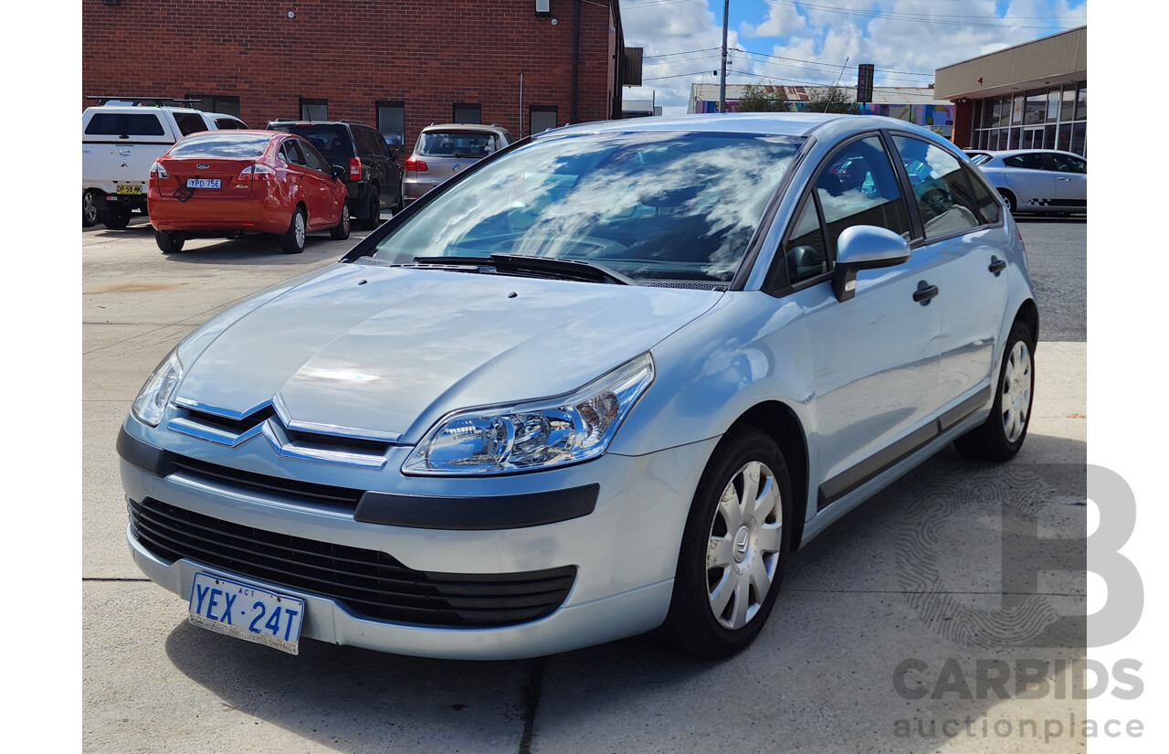 1/2007 Citroen C4 SX 5d Hatchback Blue 1.6L