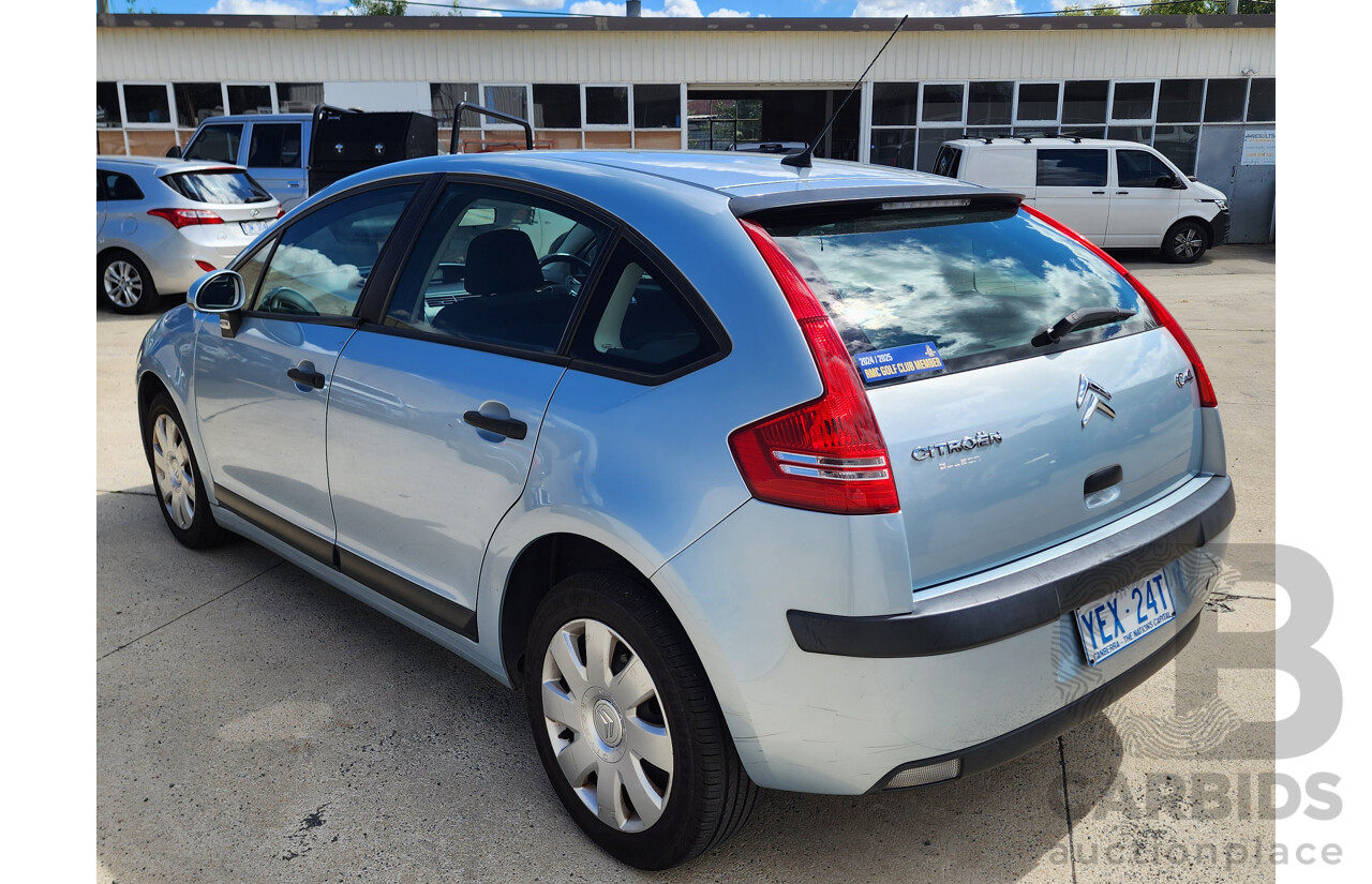 1/2007 Citroen C4 SX 5d Hatchback Blue 1.6L