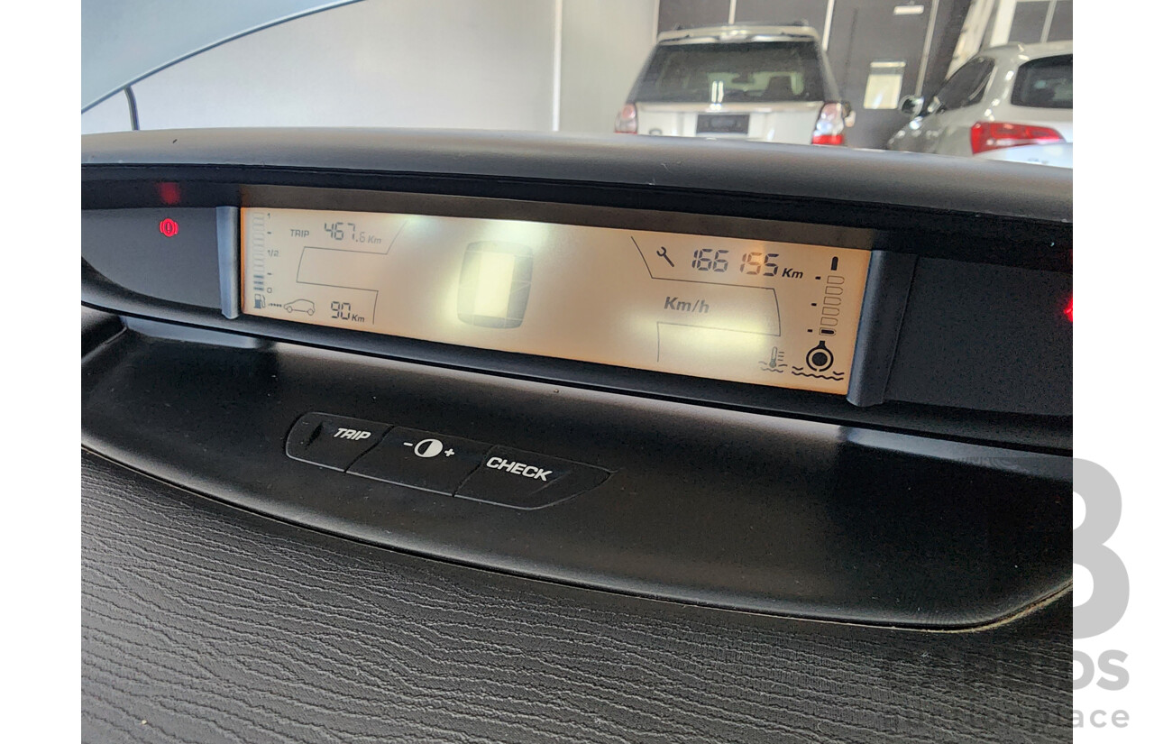 1/2007 Citroen C4 SX  5d Hatchback Blue 1.6L