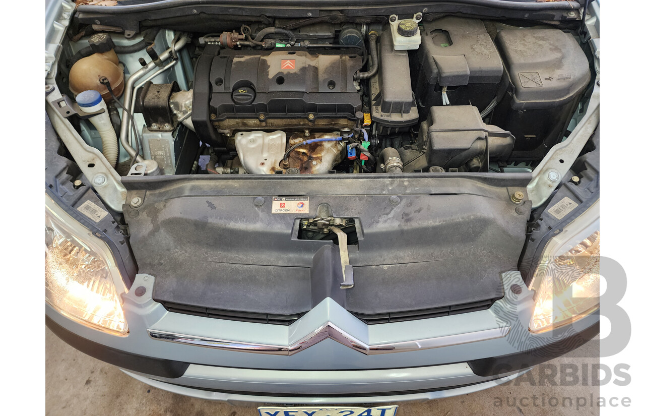 1/2007 Citroen C4 SX  5d Hatchback Blue 1.6L