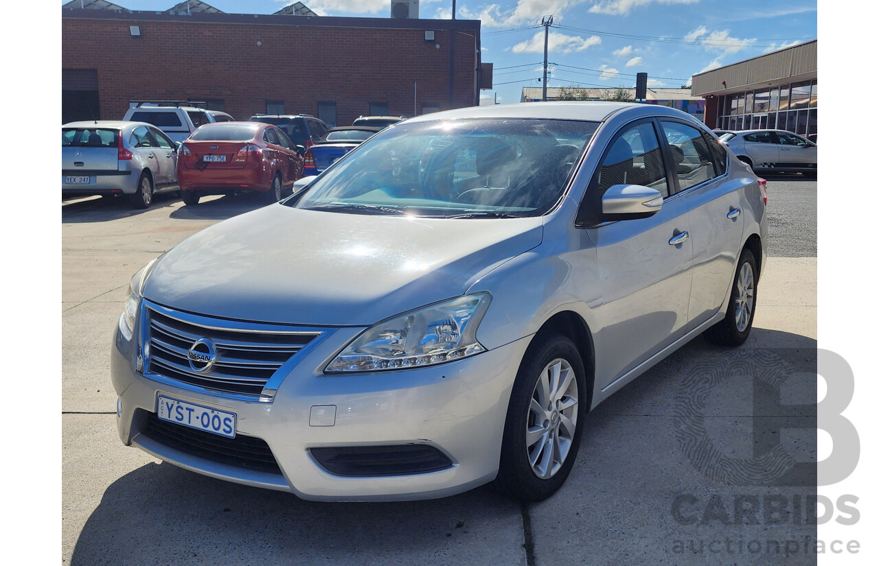 3/2016 Nissan Pulsar ST B17 SERIES 2 4d Sedan Silver 1.8L