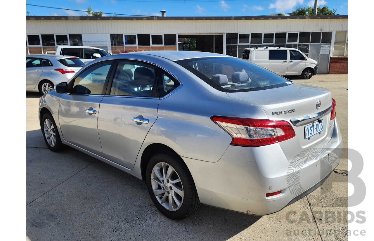 3/2016 Nissan Pulsar ST B17 SERIES 2 4d Sedan Silver 1.8L