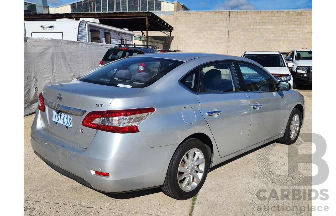 3/2016 Nissan Pulsar ST B17 SERIES 2 4d Sedan Silver 1.8L