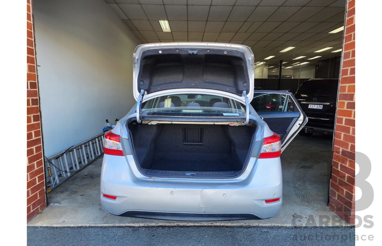 3/2016 Nissan Pulsar ST B17 SERIES 2 4d Sedan Silver 1.8L