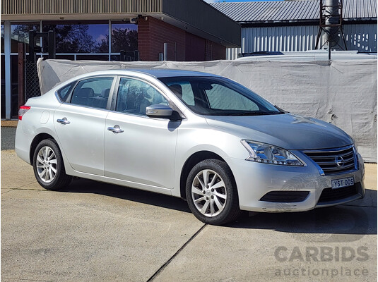 3/2016 Nissan Pulsar ST B17 SERIES 2 4d Sedan Silver 1.8L