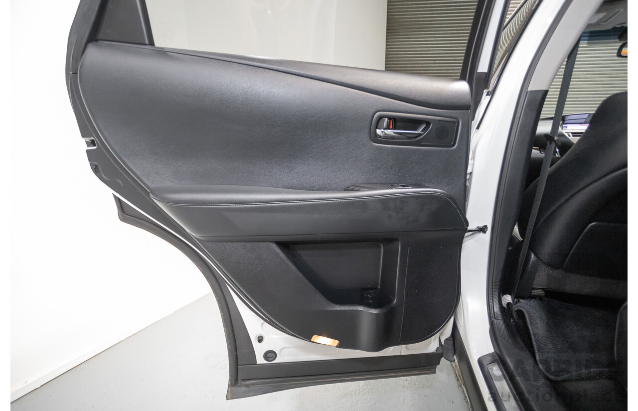 9/2013 Lexus RX350 Luxury GGL15R MY12 4d Wagon White Pearl V6 3.5L