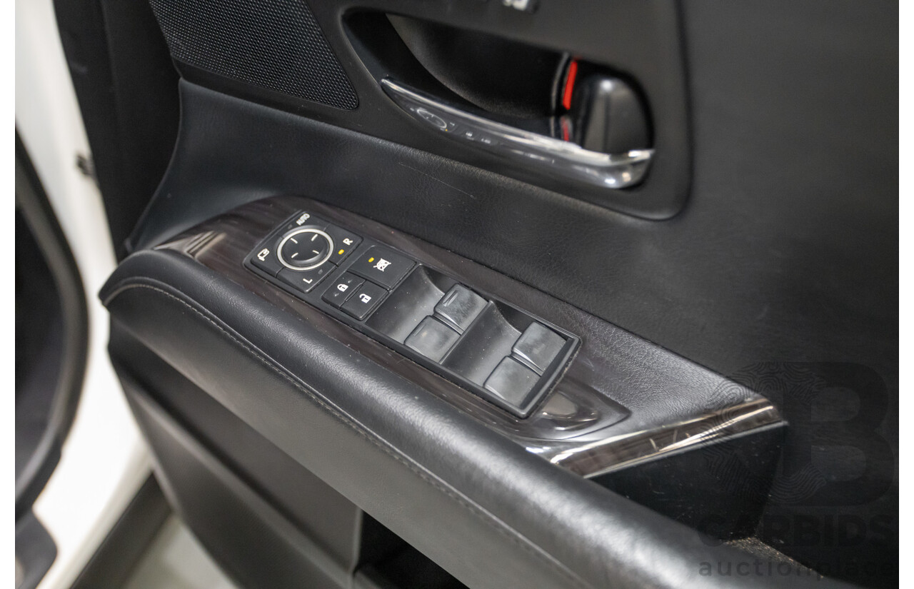 9/2013 Lexus RX350 Luxury GGL15R MY12 4d Wagon White Pearl V6 3.5L