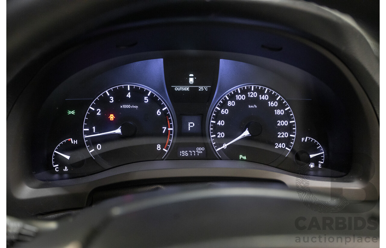 9/2013 Lexus RX350 Luxury GGL15R MY12 4d Wagon White Pearl V6 3.5L