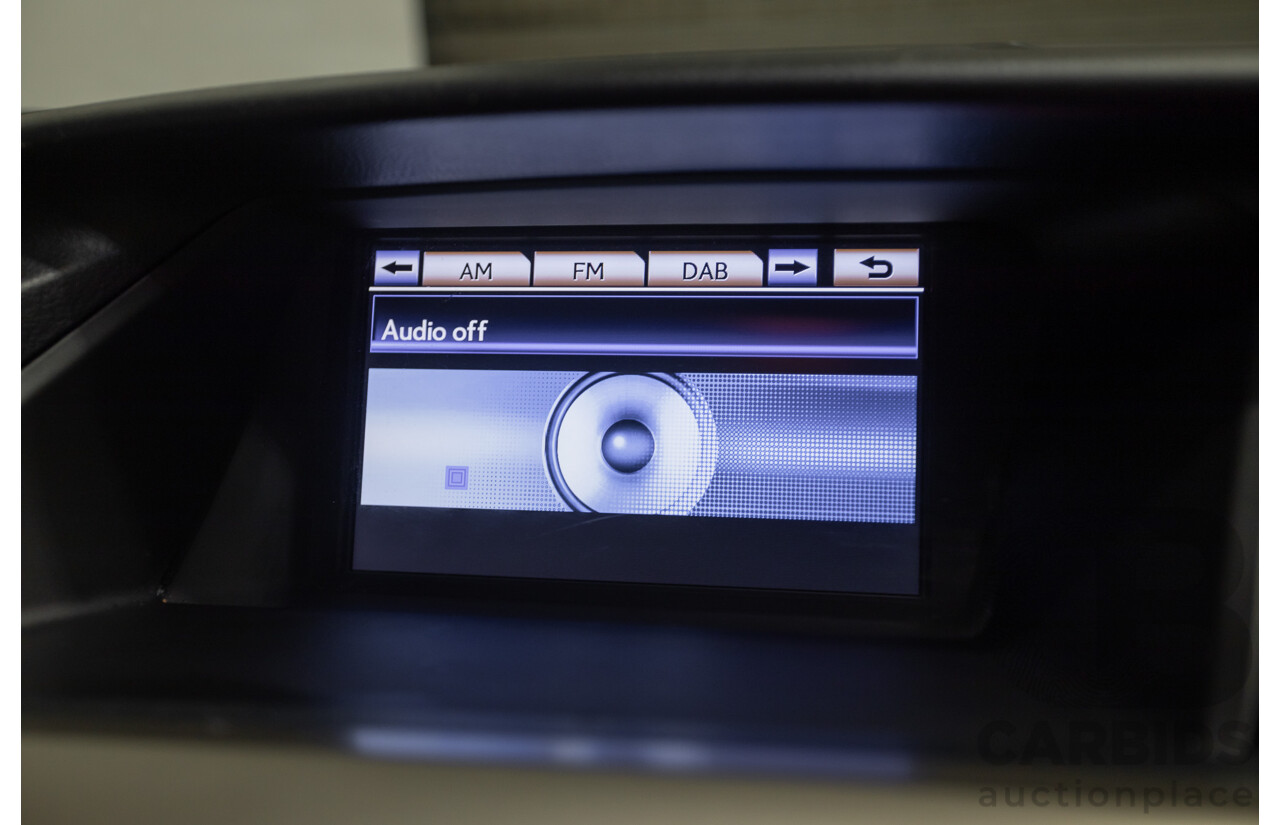 9/2013 Lexus RX350 Luxury GGL15R MY12 4d Wagon White Pearl V6 3.5L