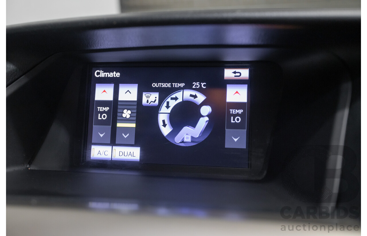 9/2013 Lexus RX350 Luxury GGL15R MY12 4d Wagon White Pearl V6 3.5L